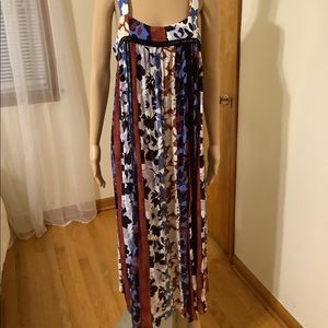 Knox Rose long floral maxi dress size medium